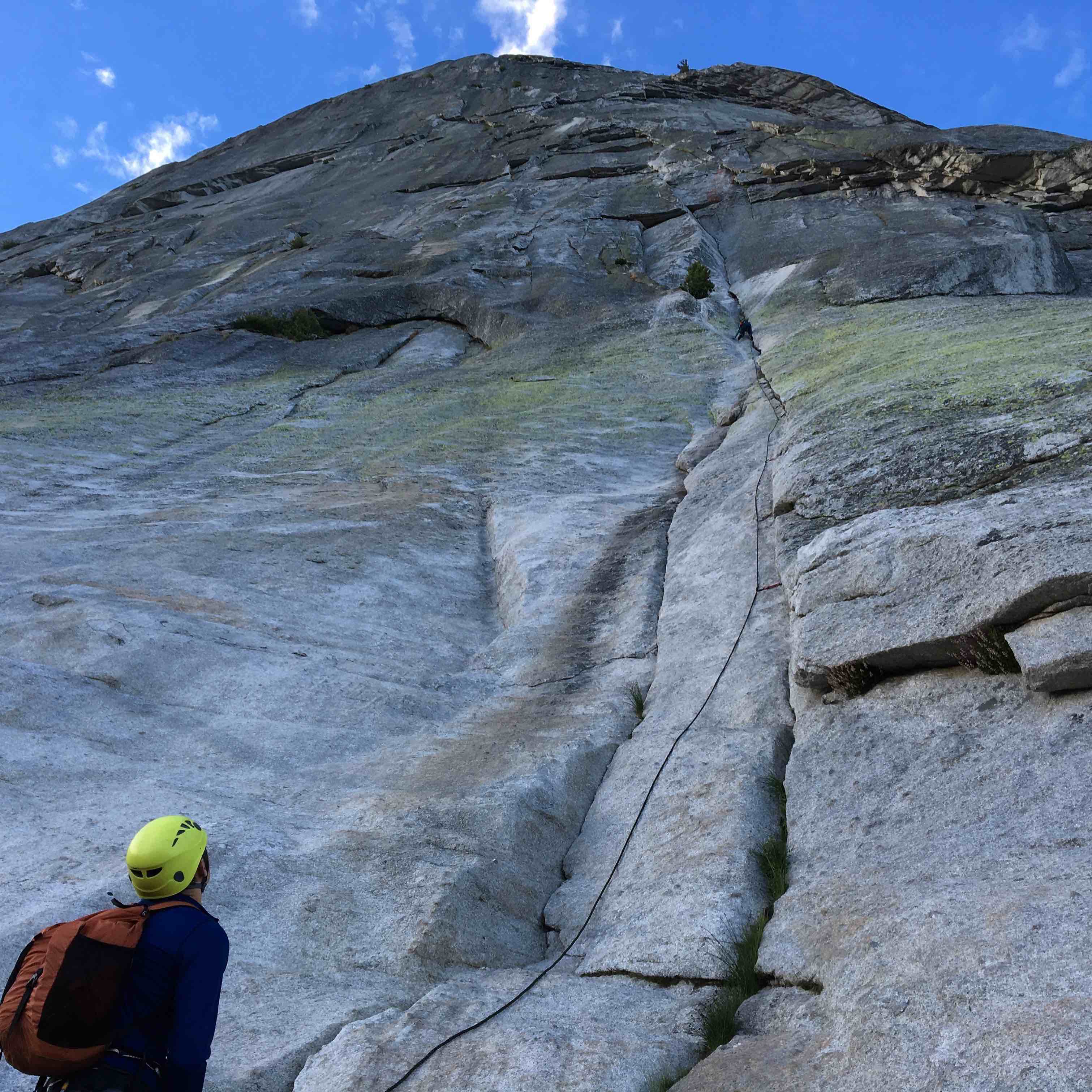 Climbing Third Pillar of Dana and Fairview Dome in/near Yosemite